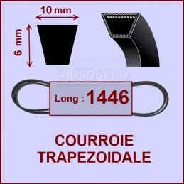 Courroie trapézoïdale 10x6x1446 CYB-003926
