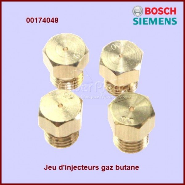 Jeu d'injecteurs butane 00174048 CYB-282833