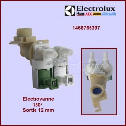 Électrovanne 2 voies 180° Ø 12 mm à connecteur 1468766389 CYB-060448