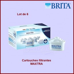 Cartouches filtrantes BRITA MAXTRA (Lot de 6) CYB-218283