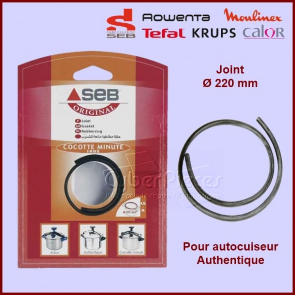 Joint pour cocotte aluminium 3,5l diamètre 190 mm - 790135 - seb