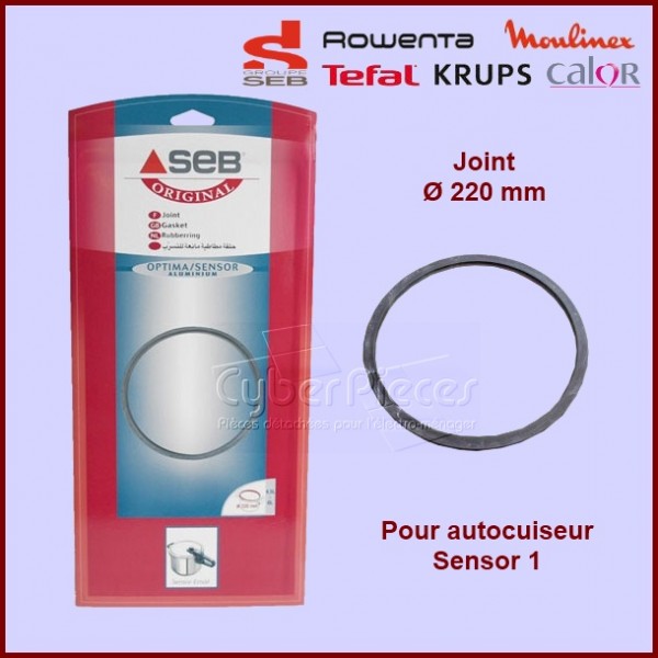 Joint autocuiseur Seb Sensor aluminium 8 Litres