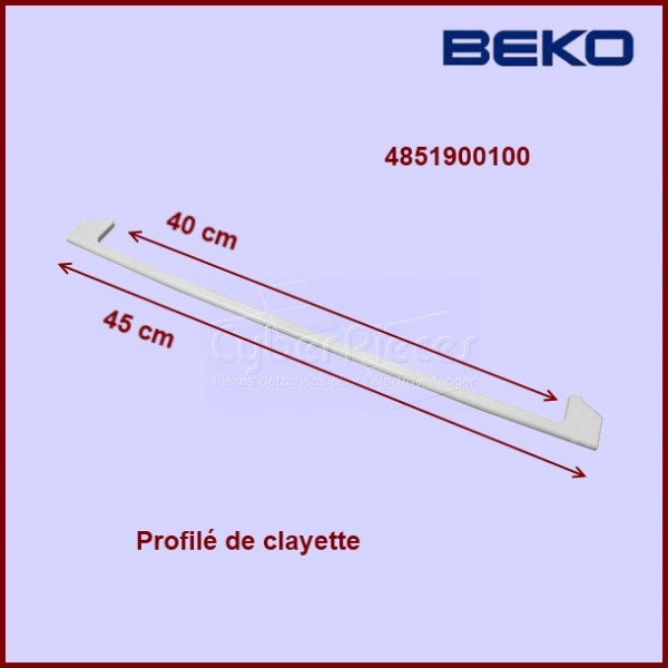 Profilé de clayette 4851900100 CYB-027700