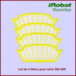 Lot de 4 Filtres pour Irobot ROOMBA CYB-203487