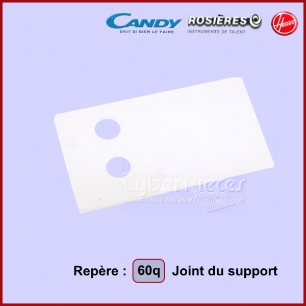 Joint des supports droit et gauche (repère 60Q) 91602771 CYB-101899