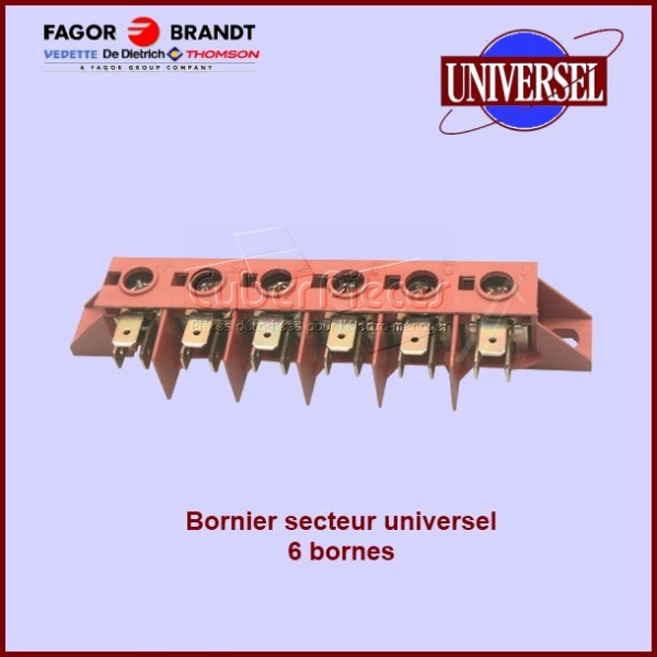Bornier Sélecteur 6 Bornes universel CYB-096218