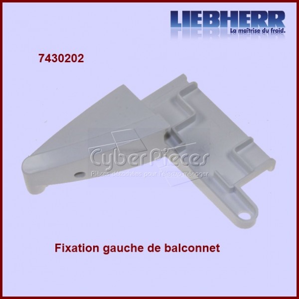 Fixation gauche tablette de balconnet 7430202 CYB-097208