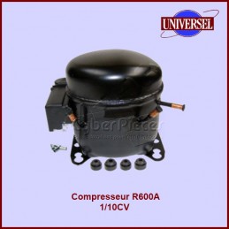 Compresseur R600A 1/10CV HVY44AA SANS RH CYB-143691