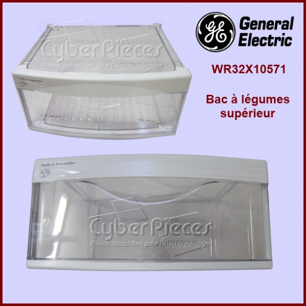 Bac à légumes supérieur GE WR32X10571 - WR32X26298 CYB-427951