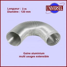 Gaine Aluminium extensible - Longueur maxi 3m CYB-136624