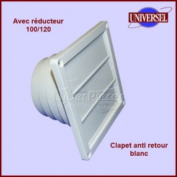 Clapet anti retour blanc Multi diametres CYB-002462