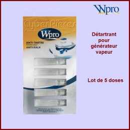 Lot de 5 dosettes anti-tartre pour centrale vapeur CYB-084703