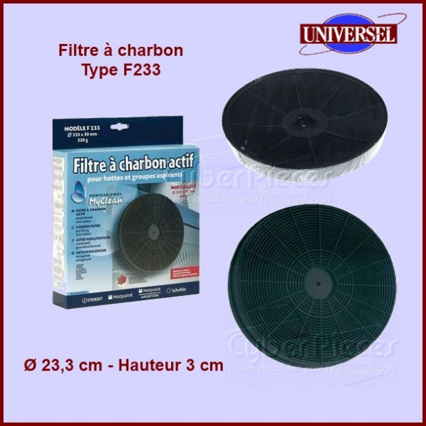 Filtre à charbon Type F233 CYB-051767