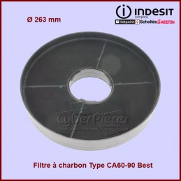 Filtre à charbon Type CA60-90 Best Indesit C00013838 CYB-323956