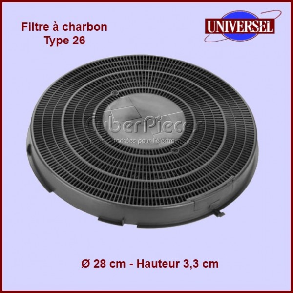 Filtre à charbon Type26 CYB-002714