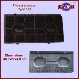 Filtre à charbon Type 190 - CHF190/1 CYB-002776