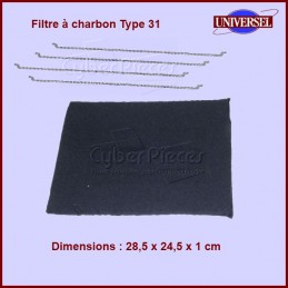 Filtres à charbon Type 31 (AMH290) CYB-216371