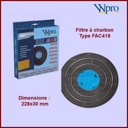 Filtre à charbon 4 en 1 Type FAC419 CYB-138987