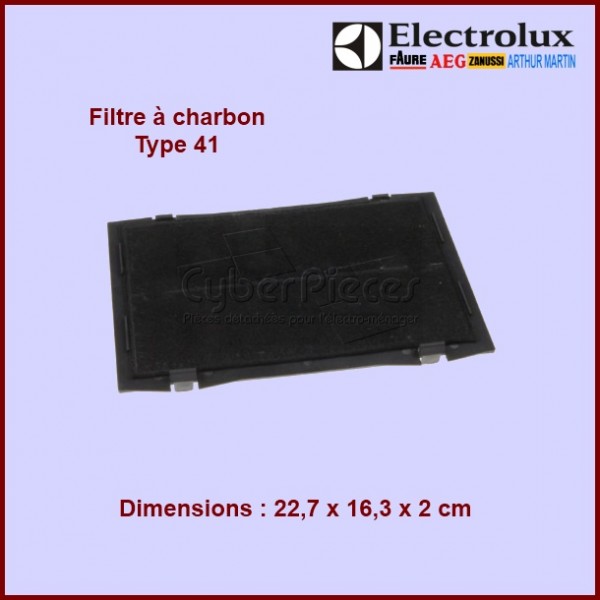 Filtre à charbon TYPE 15 pour hotte de cuisson - 1 pièce pour