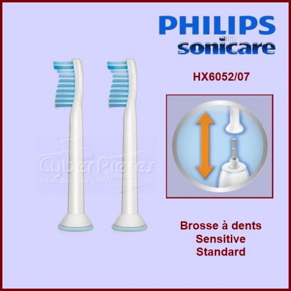 Brosse à dents Sensitive Standard HX605207 CYB-200073