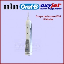Corps de brosse à dents D34 de Braun 81298444 CYB-210928