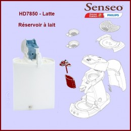 Réservoir à lait Senseo HD7850 - 422225948791 CYB-027724