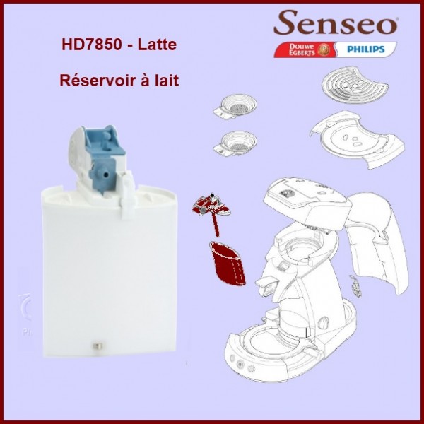 Réservoir à lait Senseo HD7850 - 422225948791 CYB-027724
