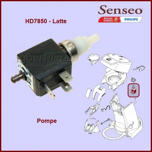 Pompe Senseo HD7850 - 422225941230 CYB-106290