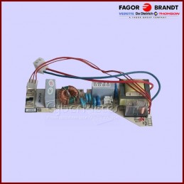 Carte filtre de plaque à induction Type 7942-1721/1 BRANDT 77X3746 CYB-248181