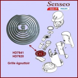 Grille inox Senseo - 422224005940 CYB-074254