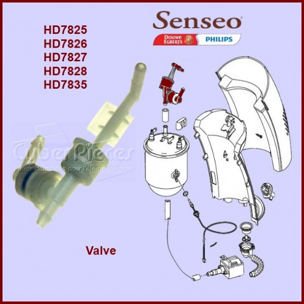 Valve Senséo - 422225950562***-épuisé*** CYB-075329