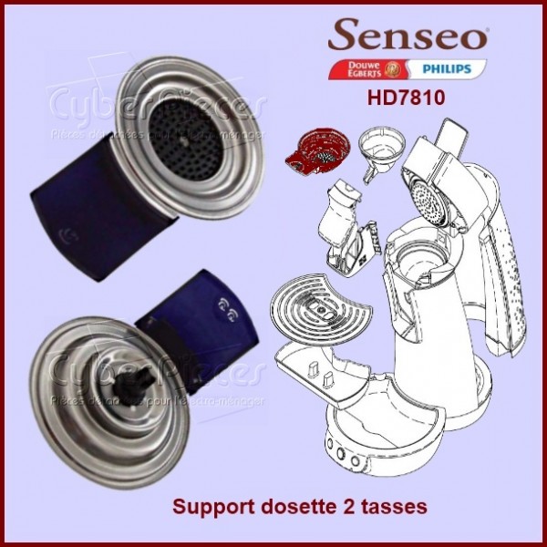 Support porte dosette Senseo - 422224739540 - Machine à dosettes