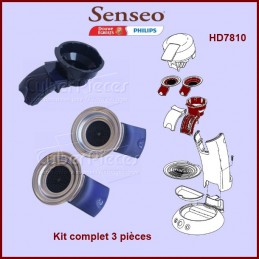 Kit 3 pièces Bleu Senseo - 422225928520 CYB-074841