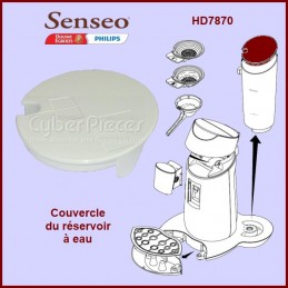 Couvercle du réservoir à eau Senseo - 422224767671 CYB-074728