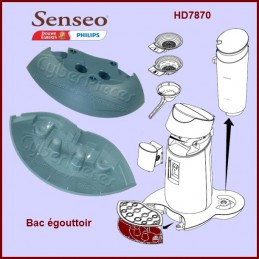 Bac égouttoir bleu Senseo - 422224768301 CYB-028226