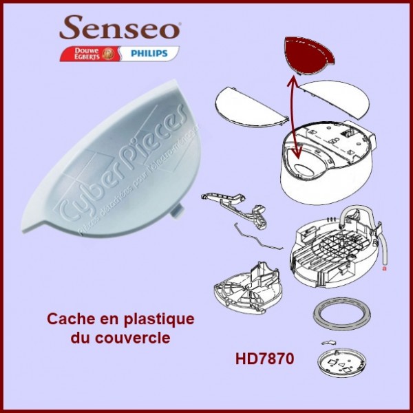 Cache en plastique Senseo - 422224768221 CYB-074285