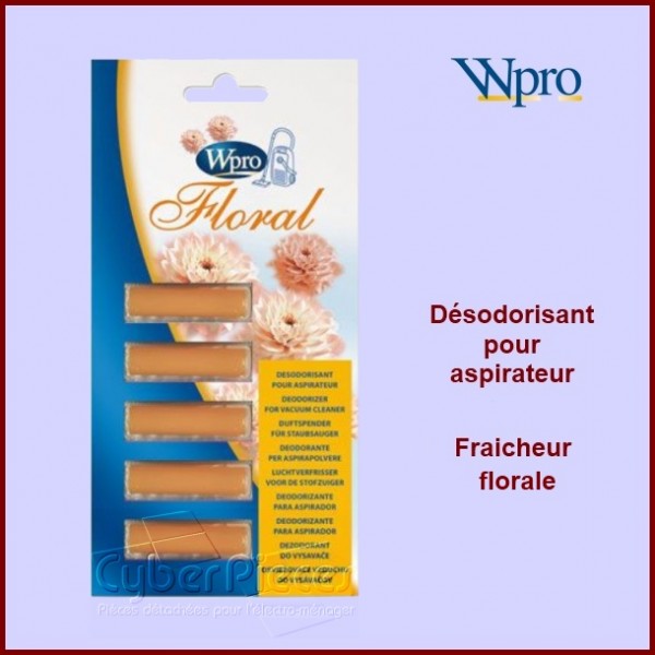 Désodorisant pour aspirateur fraicheur florale CYB-200769