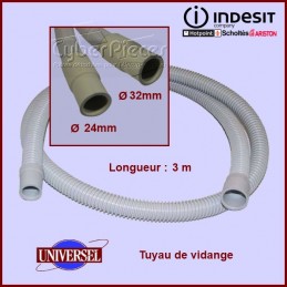 SCHOLTES - TUYAU VIDANGE LAVE VAISSELLE SCHOLTES INDESIT 30/20MM - C00054869