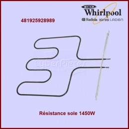 Résistance sole 1400w - Whirlpool 481925928989 CYB-001960