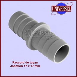 Jonction 17X17mm droit pour tuyau de vidange CYB-129329