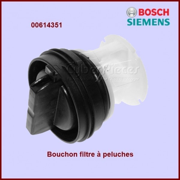 Bouchon filtre à peluches 00614351 CYB-094030