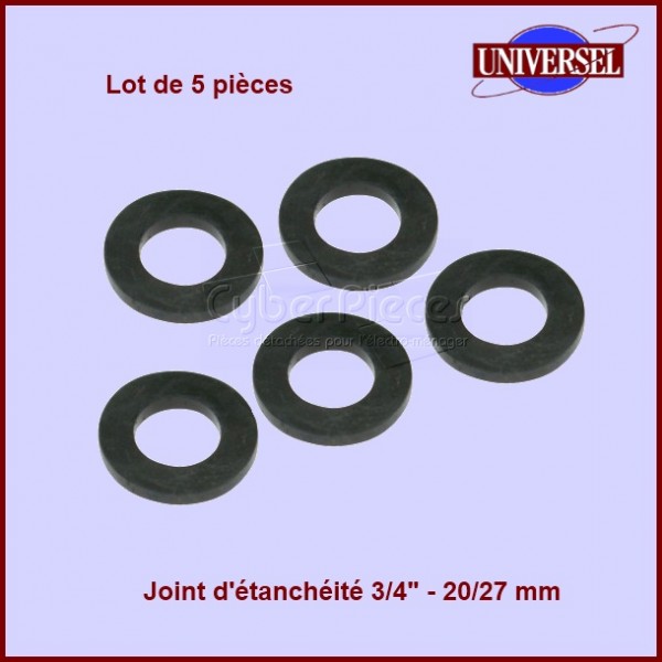 Sachet de 5 joints d’étanchéité 3/4 CYB-001816