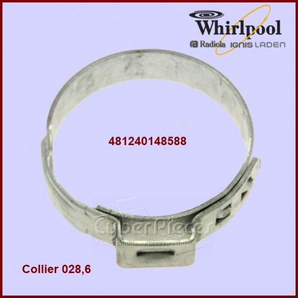 Collier 028,6 Whirlpool 481240148588 CYB-188180