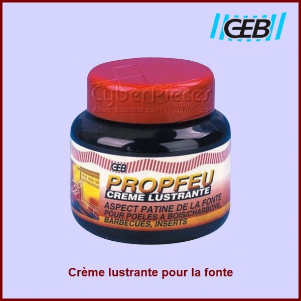 Crème lustrante pour plaque électrique en fonte CYB-248327