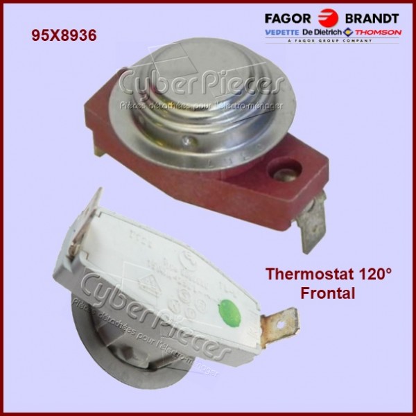 Thermostat 120° frontal 57X2264***Pièce épuisée*** CYB-104500