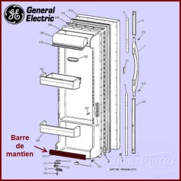 Barre de maintien GE WR17X10451 CYB-125253