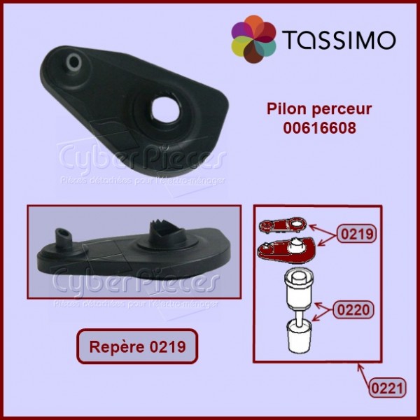 Pilon perceur de capsule Tassimo 00616608 CYB-094177