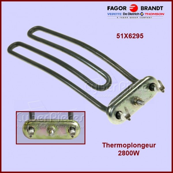 Thermoplongeur 2800W Brandt 51X6295 CYB-013338