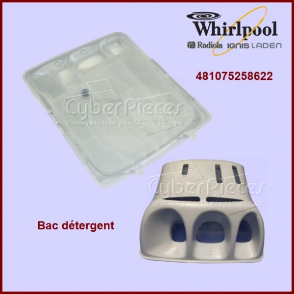 Bac détergent Whirlpool 481075258622 CYB-191753
