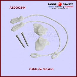 Kit complet Cable de tension de porte Brandt AS0002844 CYB-268653